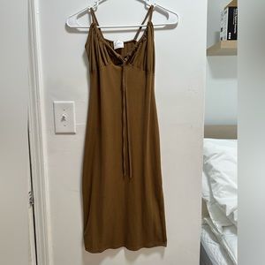 Brown Dress